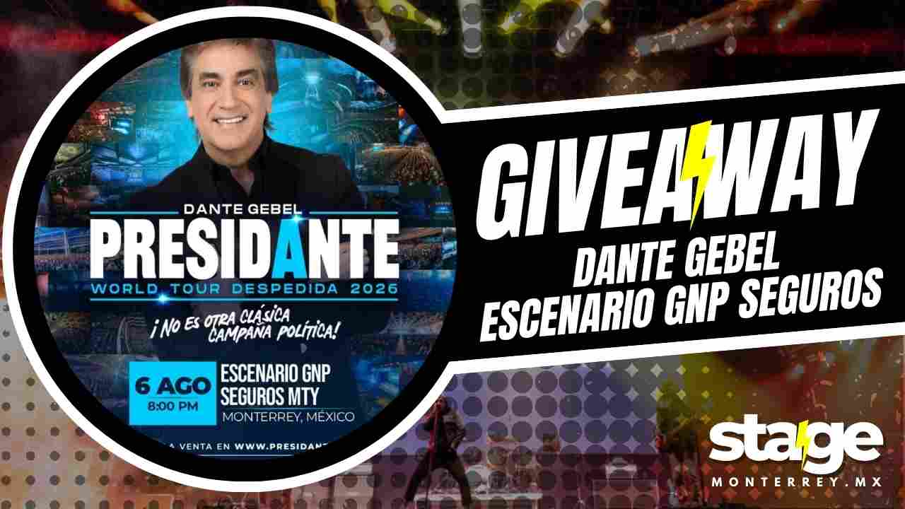 DANTE GEBEL GIVEAWAY 2026 ESCENARIO GNP SEGUROS
