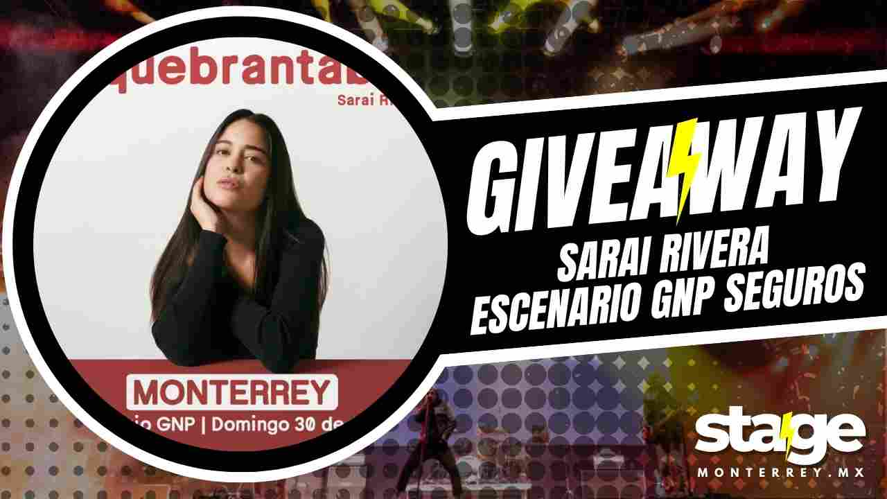 SARAI RIVERA GIVEAWAY 2026 ESCENARIO GNP SEGUROS