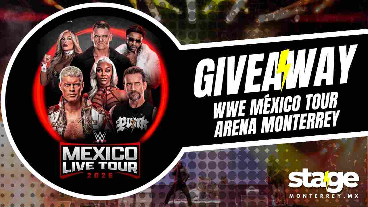 WWE MÉXICO TOUR GIVEAWAY 2026 ARENA MONTERREY