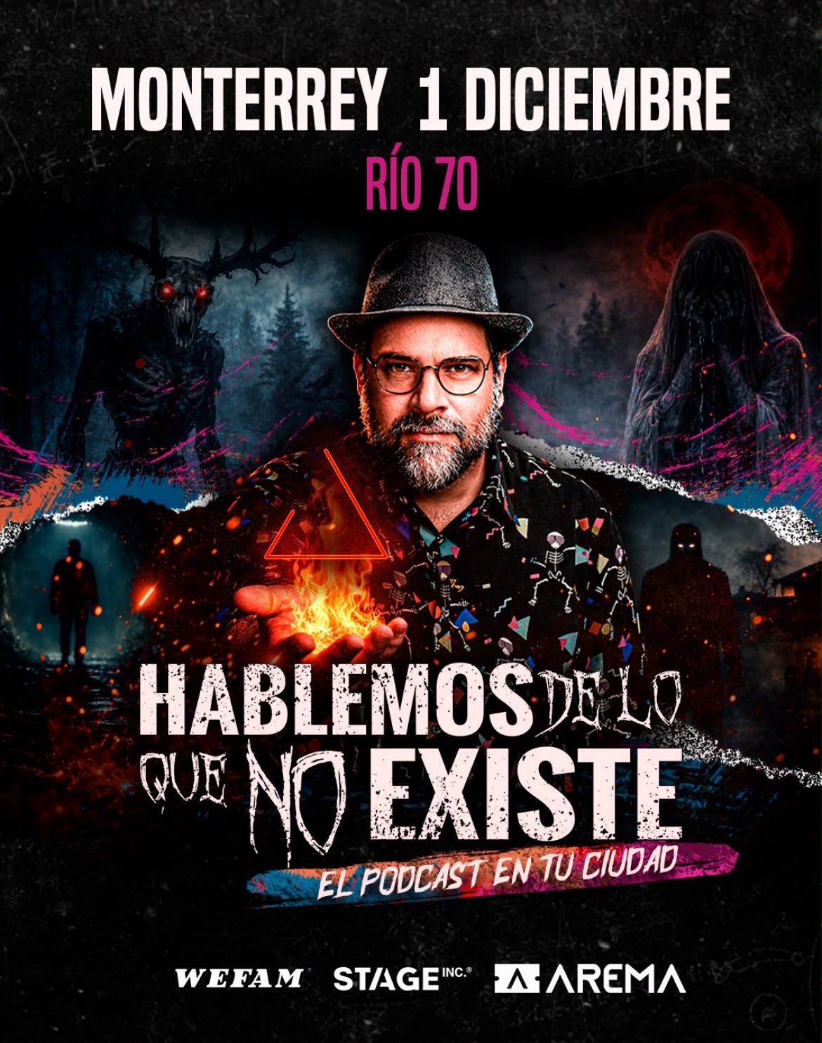 HABLEMOS DE LO QUE NO EXISTE MONTERREY 2026 AUDITORIO RÍO 70