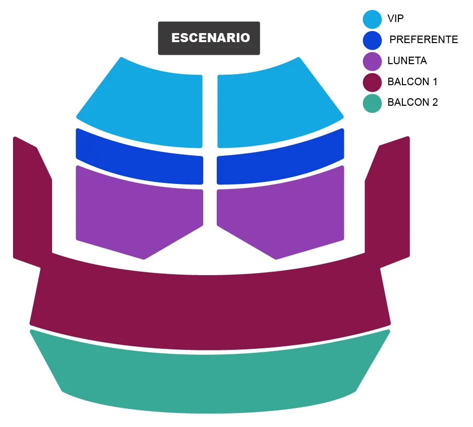 MAPA TEATRO DE LA CIUDAD