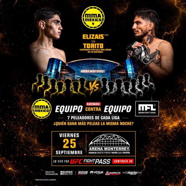 MMA MÉXICO 9 GIVEAWAY 2026 ARENA MONTERREY