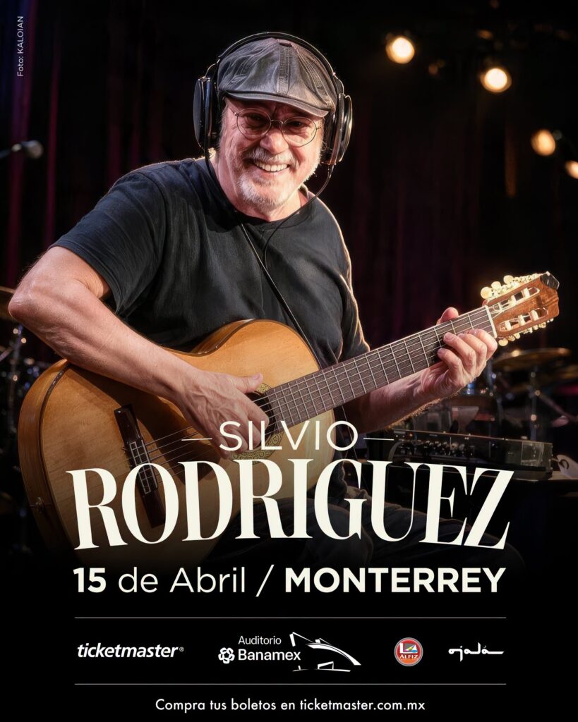 SILVIO RODRÍGUEZ MONTERREY 2027 AUDITORIO BANAMEX