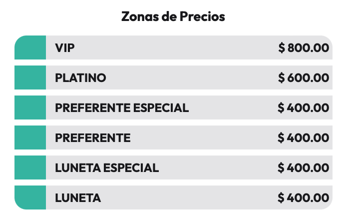 PRECIOS LAS GUERRERAS KPOP DOMO CARE MONTERREY 2026