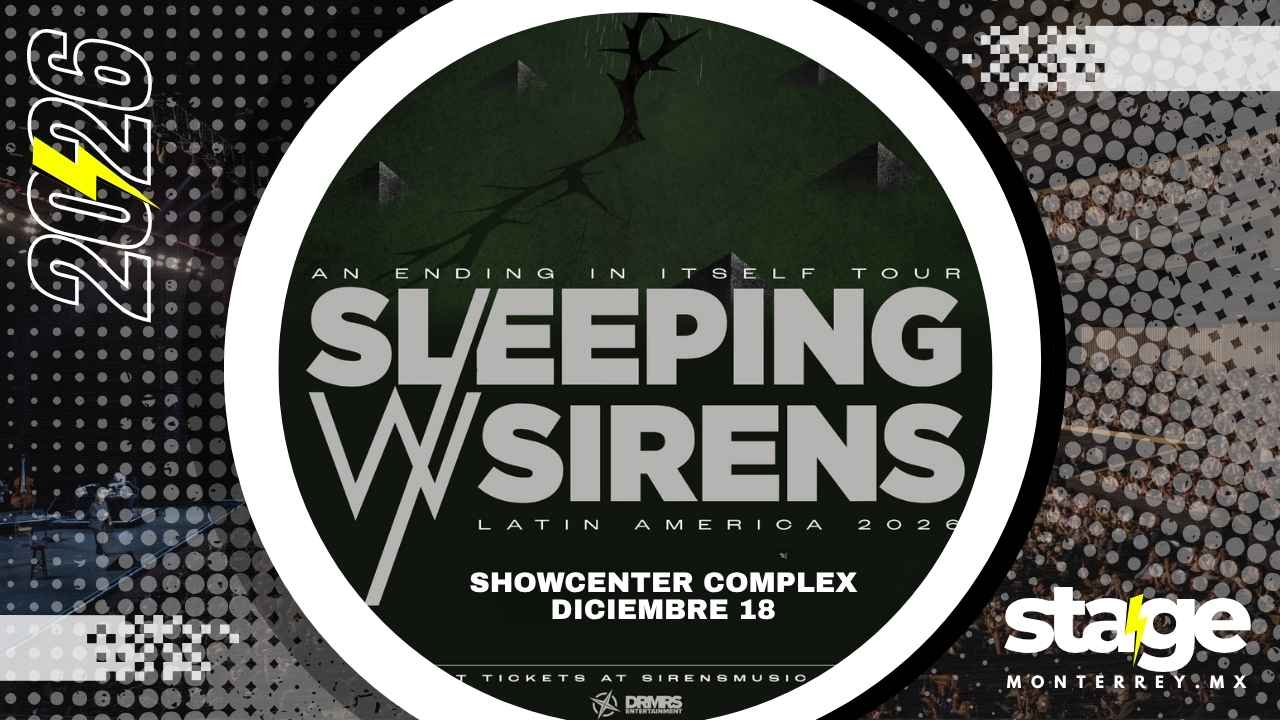 SLEEPING WITH SIRENS MONTERREY 2026 SHOWCENTER COMPLEX