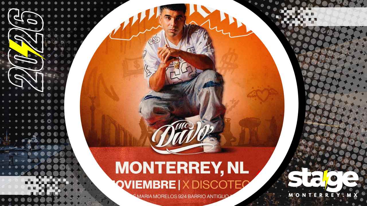 MC DAVO MONTERREY 2026 X DISCOTECA