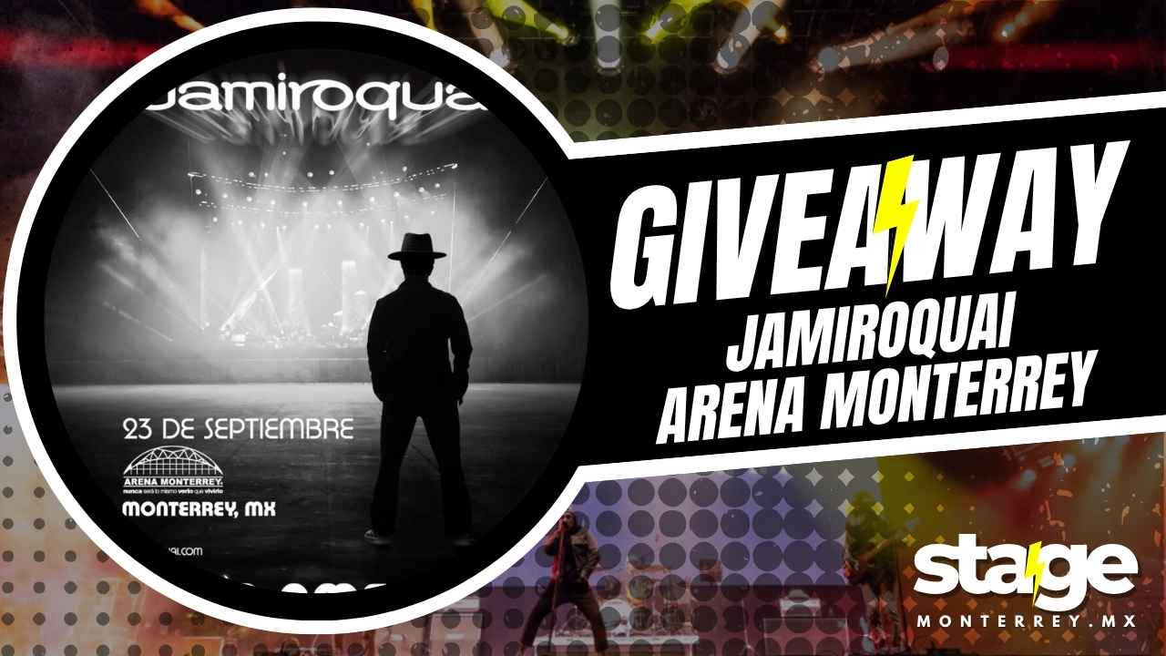JAMIROQUAI GIVEAWAY 2026 ARENA MONTERREY