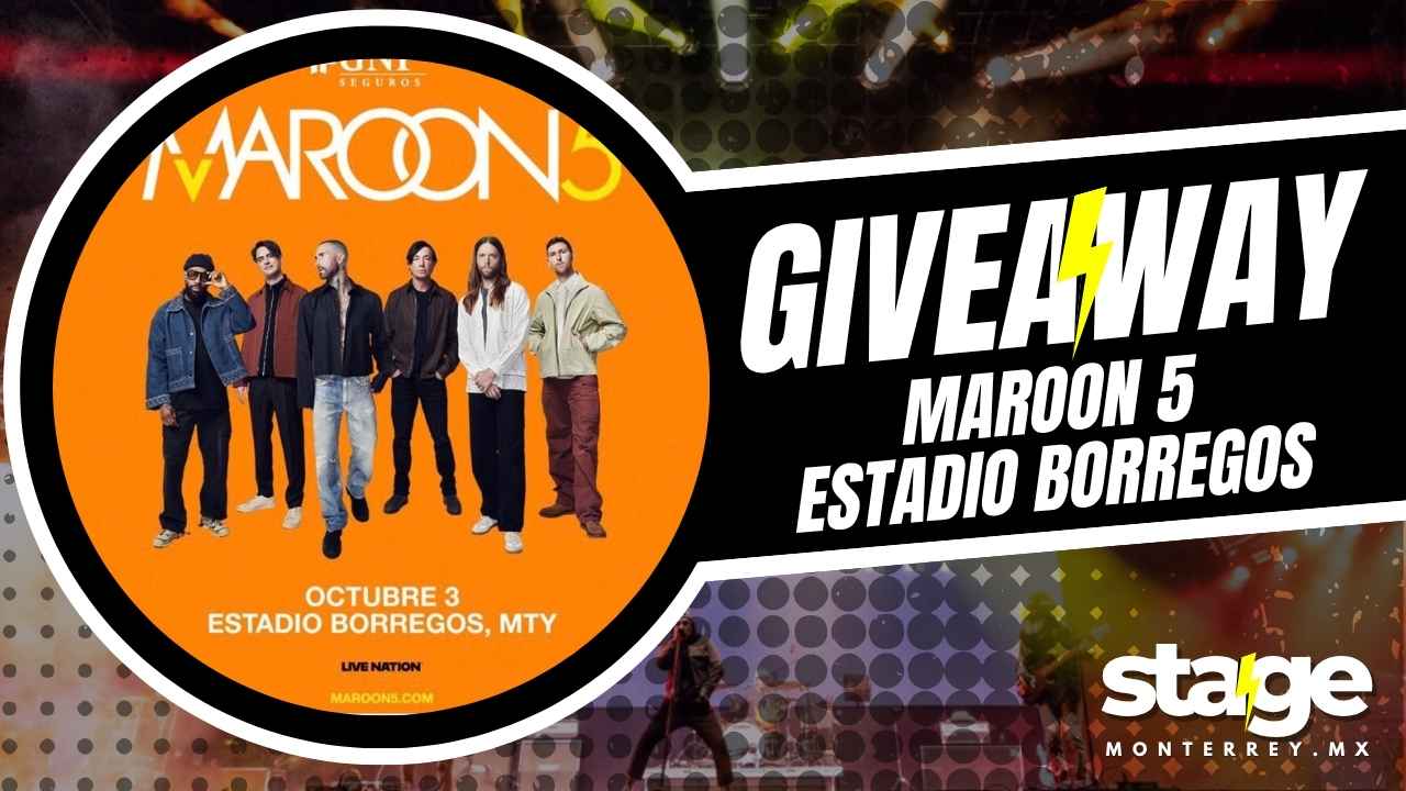 MAROON 5 GIVEAWAY 2026 ESTADIO BORREGOS
