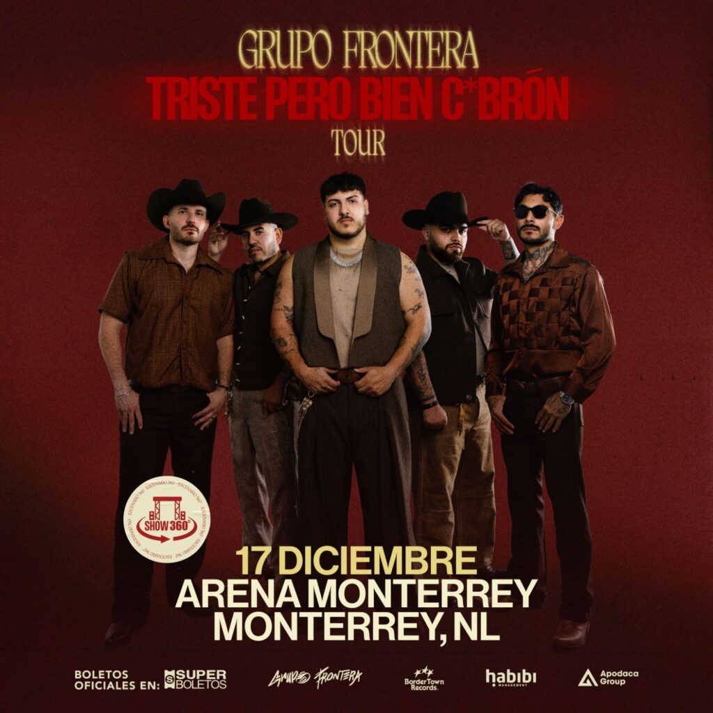 GRUPO FRONTERA MONTERREY 2026 ARENA MONTERREY