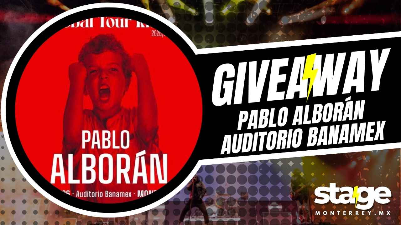 PABLO ALBORÁN GIVEAWAY 2026 AUDITORIO BANAMEX